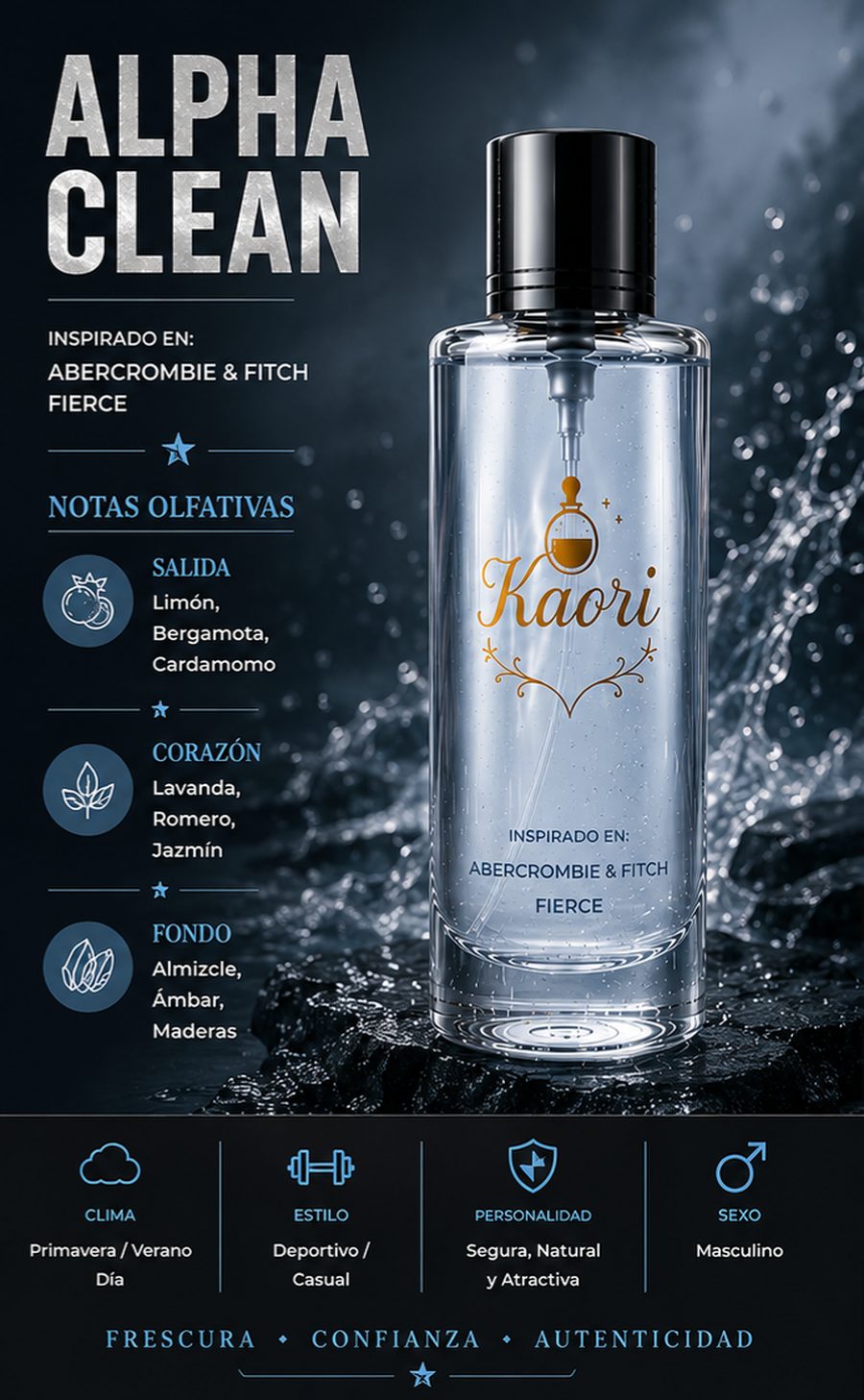 Alpha Clean - Kaori Perfumería