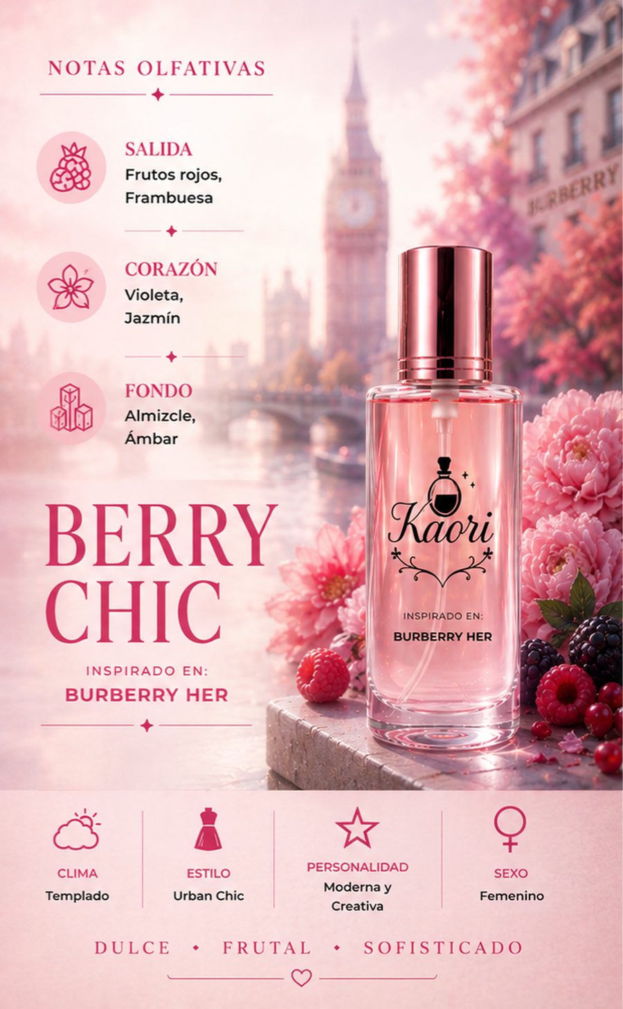 Berry Chic - Kaori Perfumería