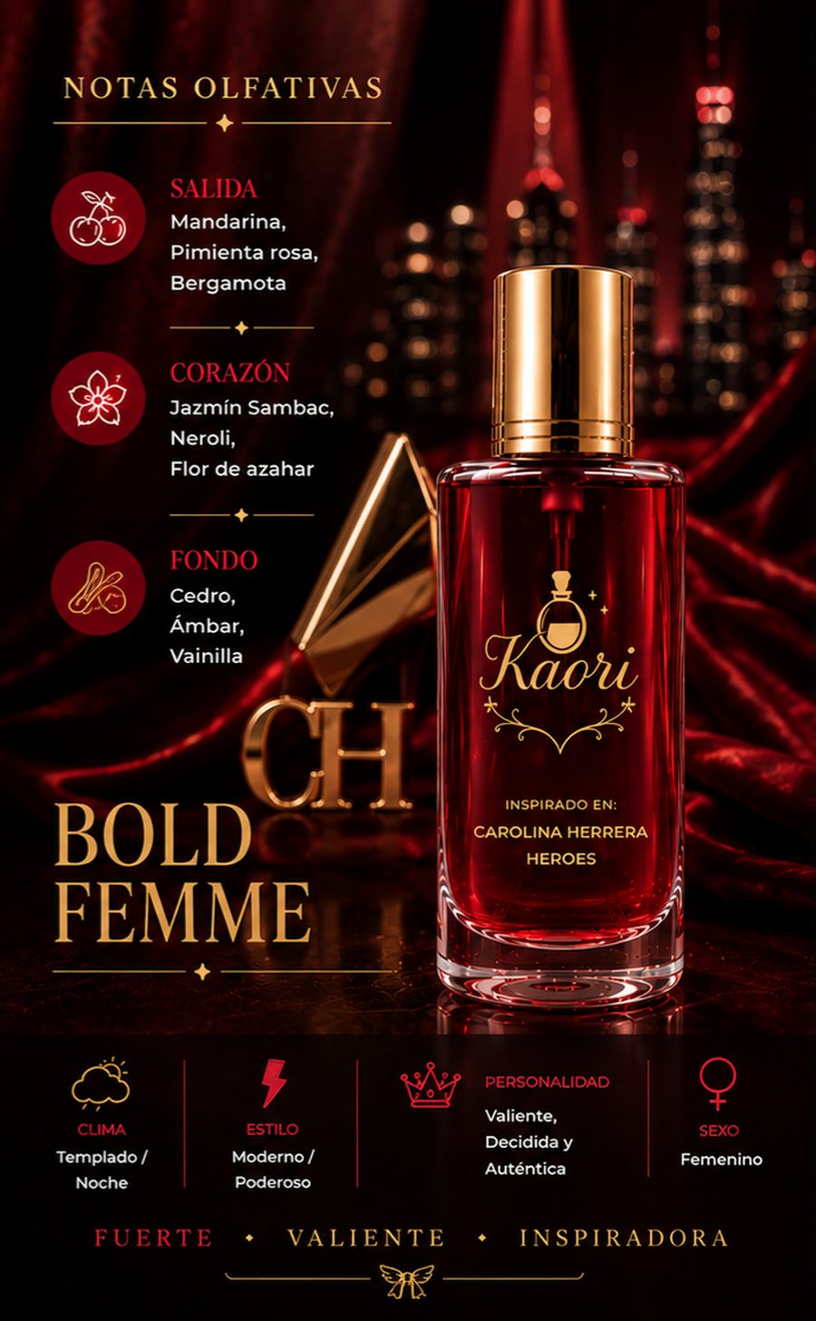 Bold Femme - Kaori Perfumería