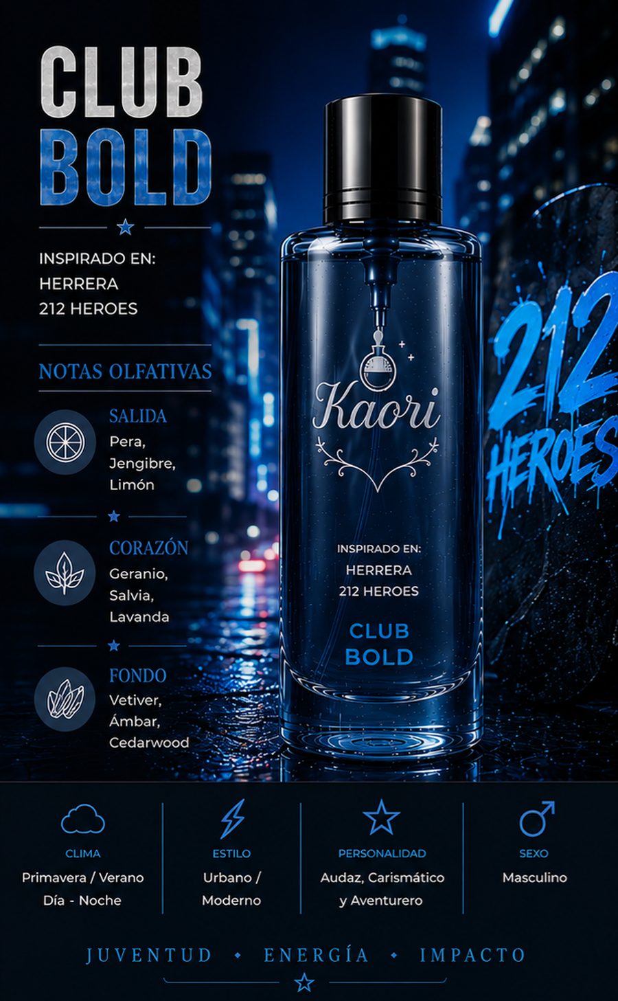 Club Bold - Kaori Perfumería