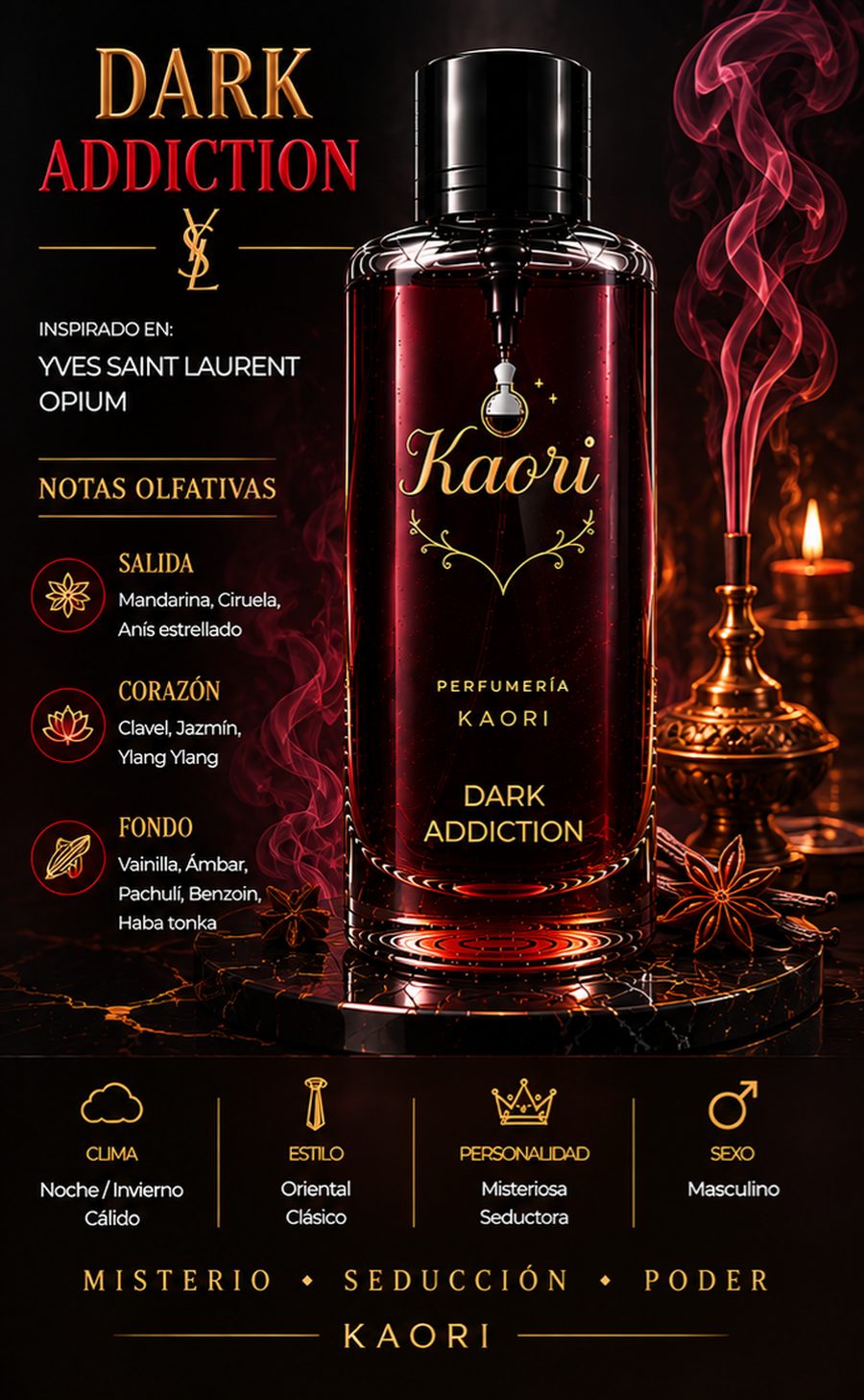 Dark Addiction - Kaori Perfumería