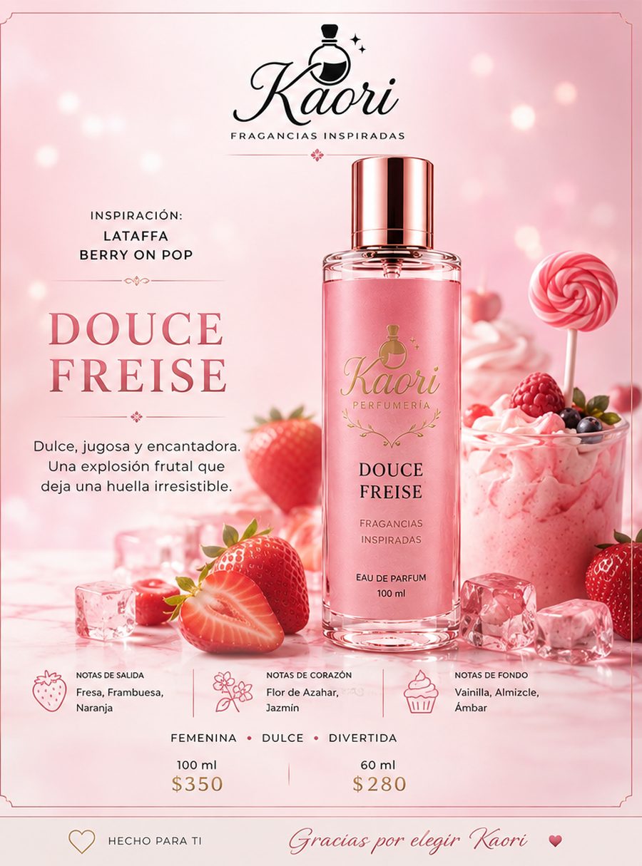 Douce Freise - Kaori Perfumería