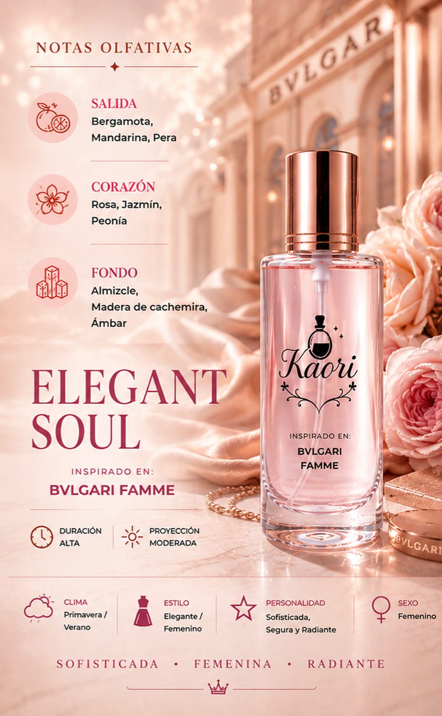 Elegant Soul - Kaori Perfumería