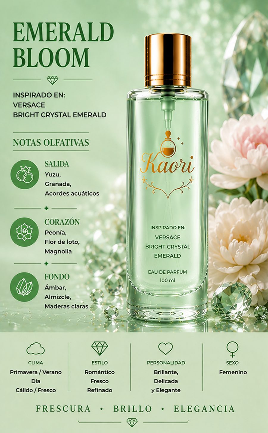 Emerald Bloom - Kaori Perfumería