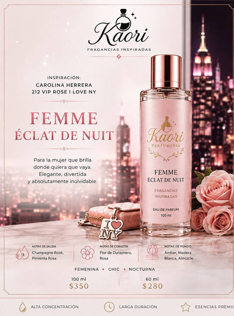 Femme Éclat de Nuit - Kaori Perfumería