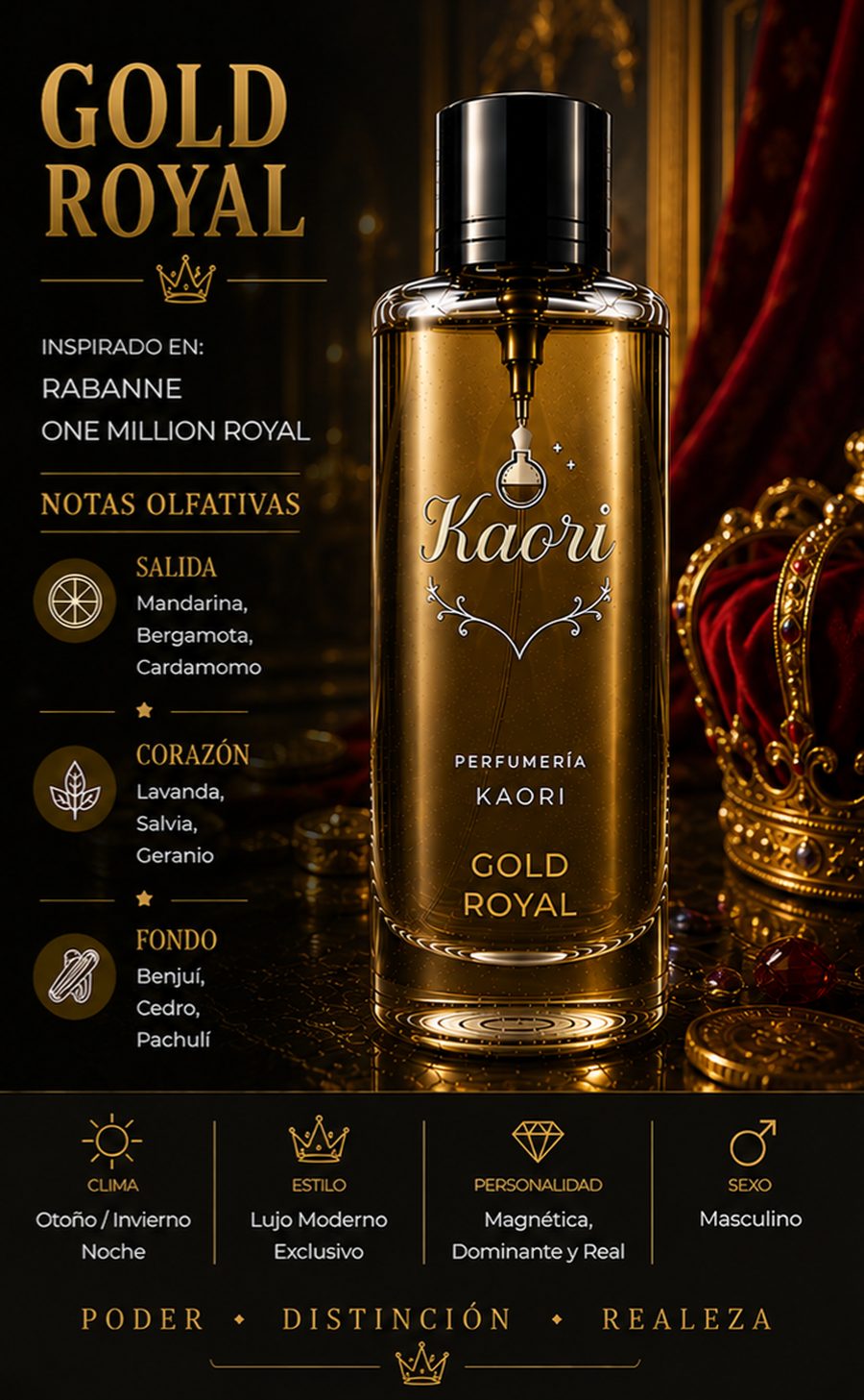 Gold Royal - Kaori Perfumería