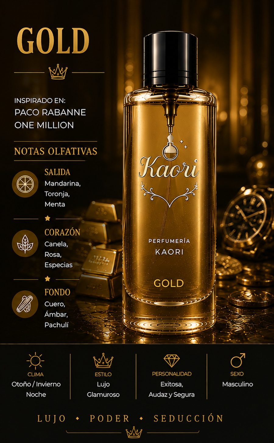 Gold - Kaori Perfumería