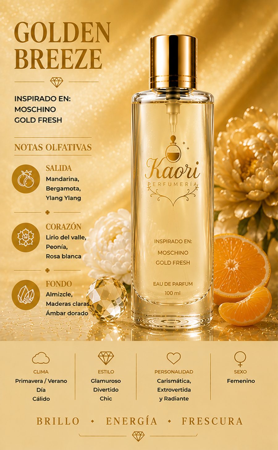 Golden Breeze - Kaori Perfumería