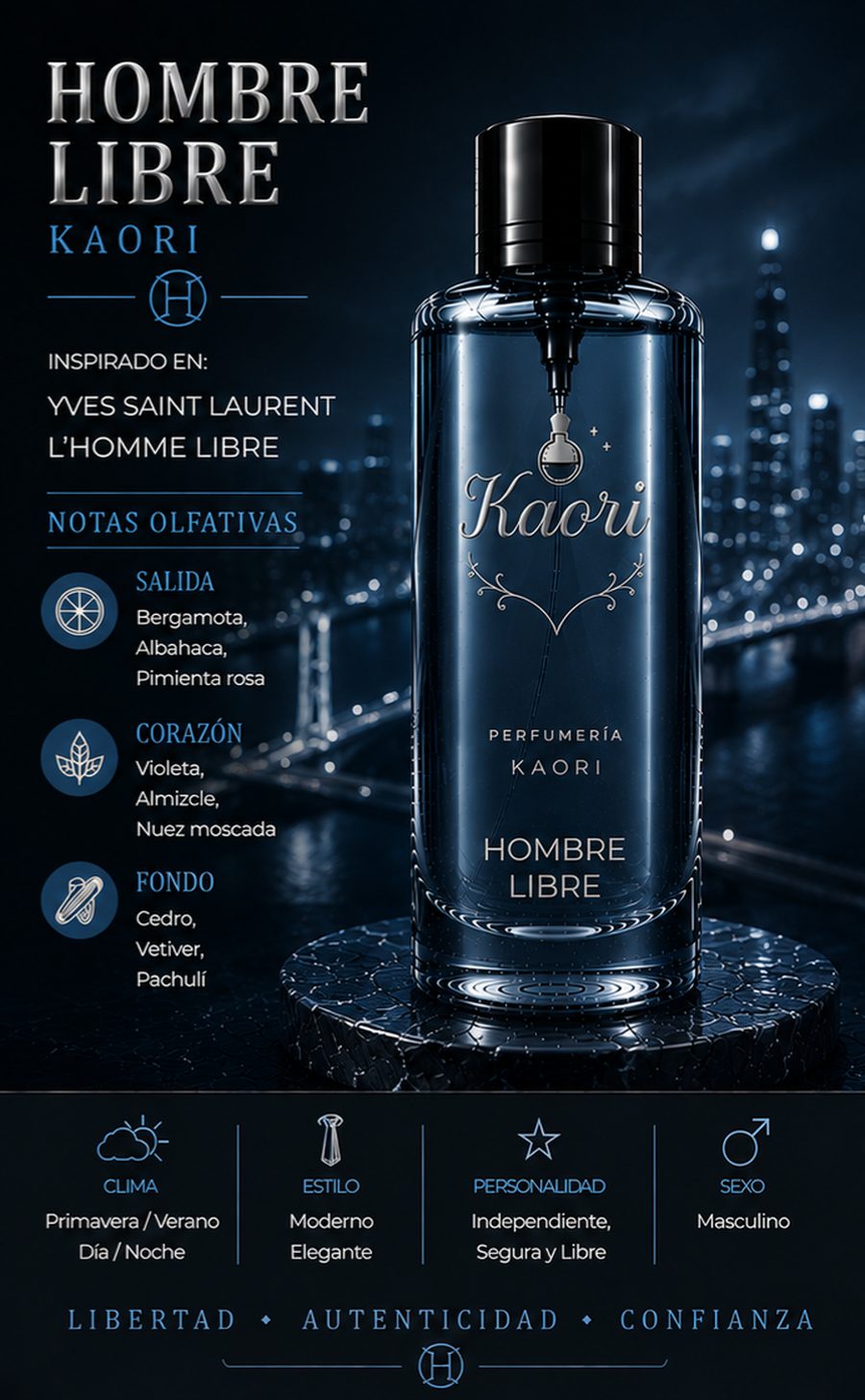 Hombre Libre - Kaori Perfumería