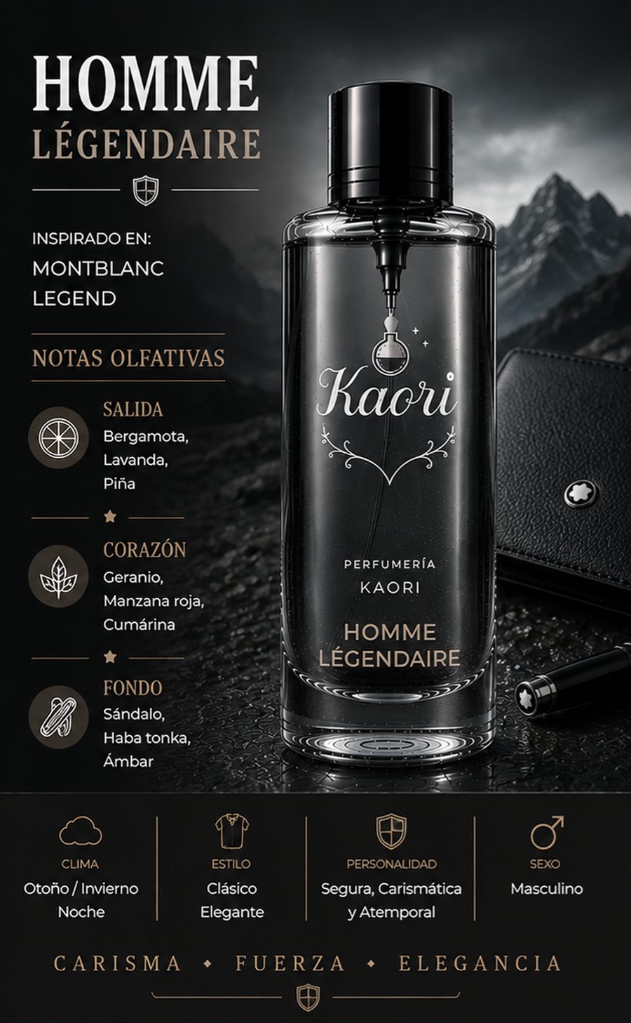 Homme Légendaire - Kaori Perfumería