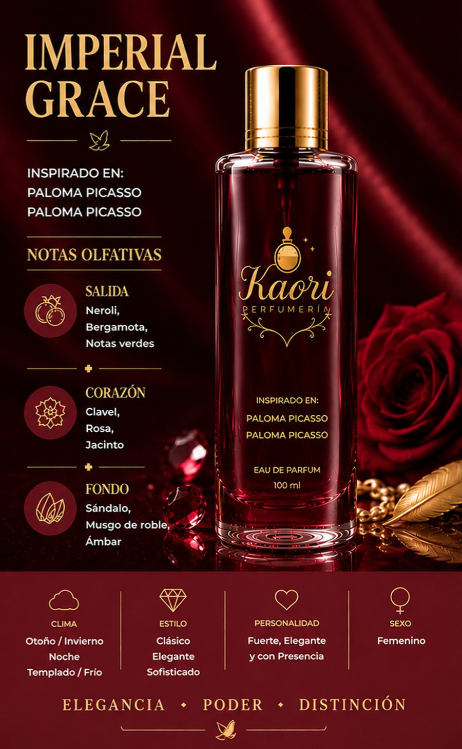Imperial Grace - Kaori Perfumería