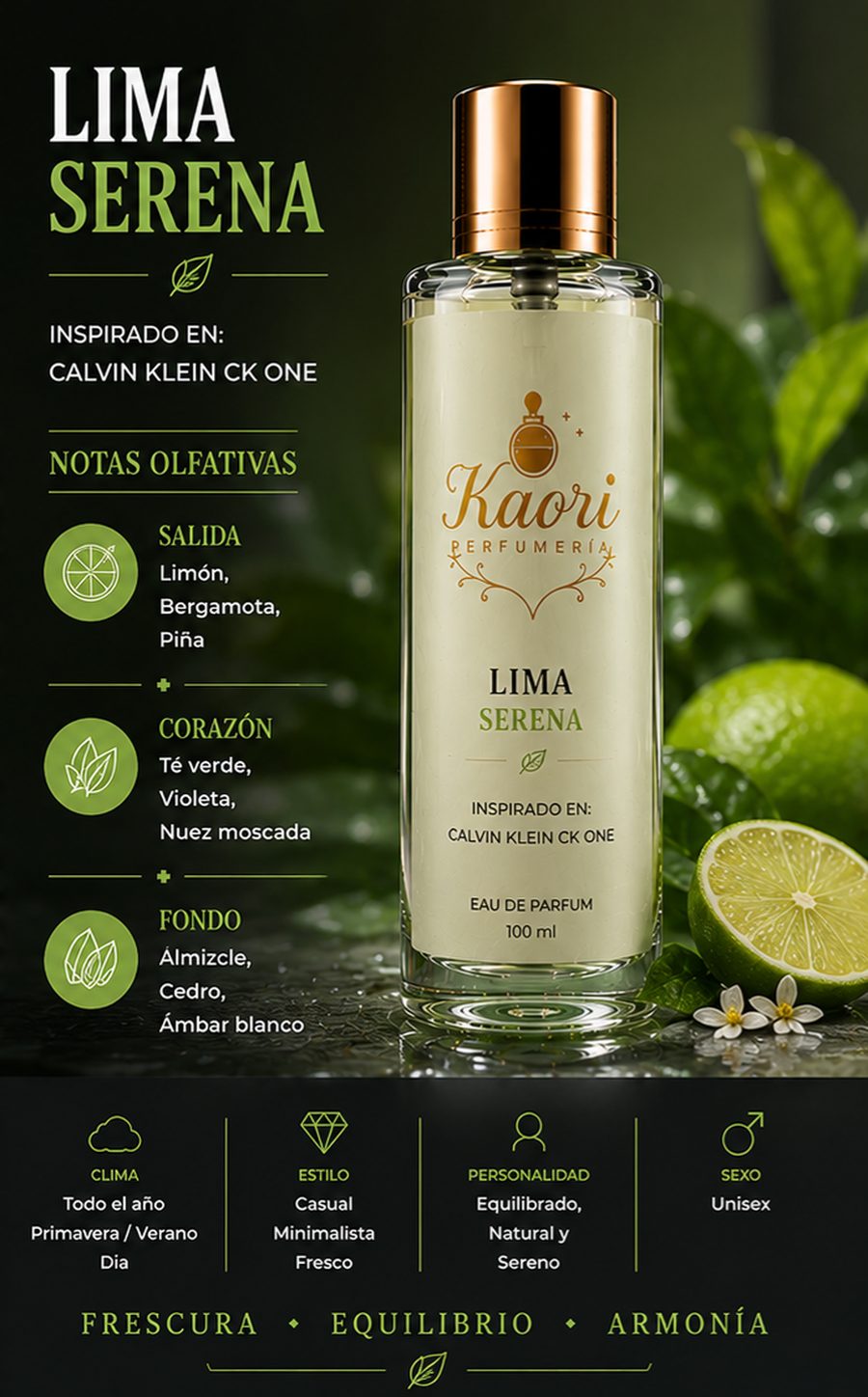 Lima Serena - Kaori Perfumería