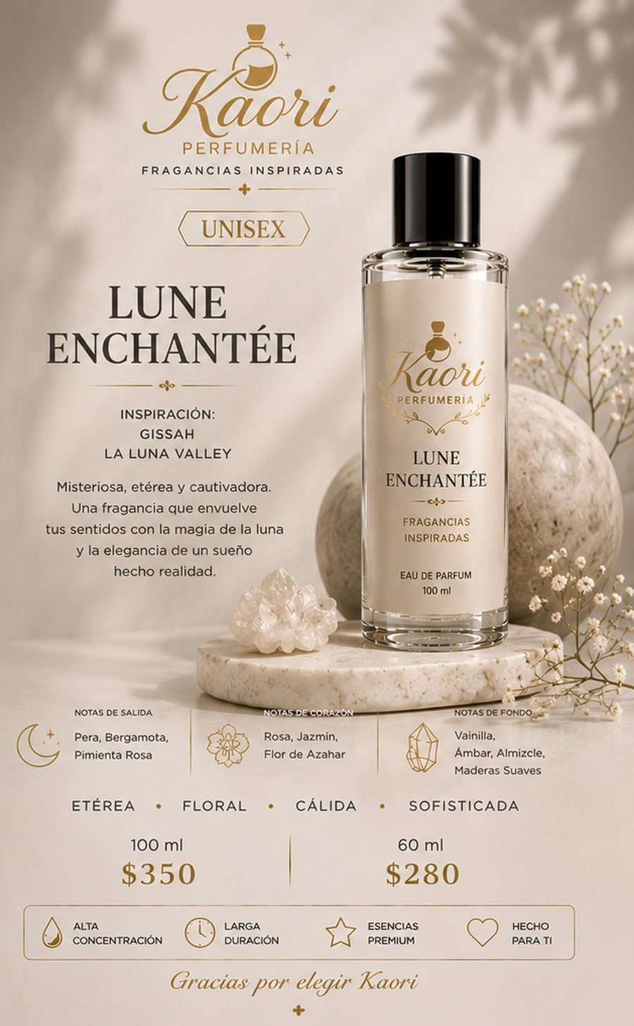 Lune Enchantée - Kaori Perfumería