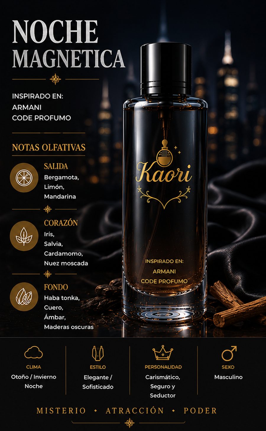 Noche Magnética - Kaori Perfumería