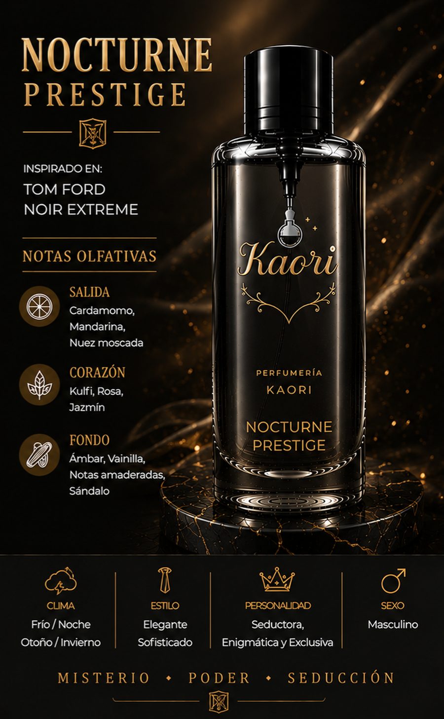 Nocturne Prestige - Kaori Perfumería