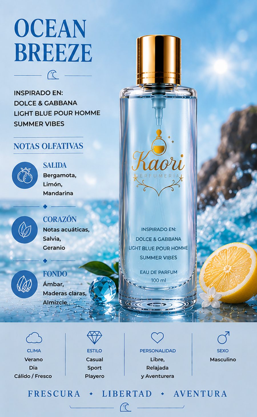 Ocean Breeze - Kaori Perfumería