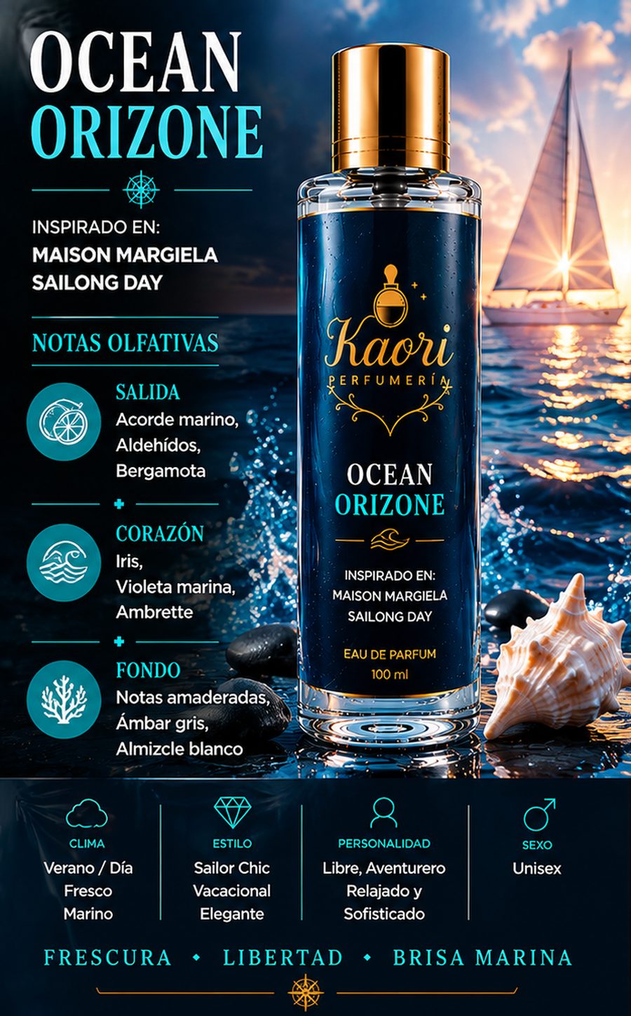 Ocean Orizone - Kaori Perfumería