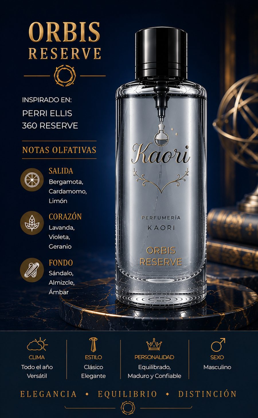 Orbis Reserve - Kaori Perfumería