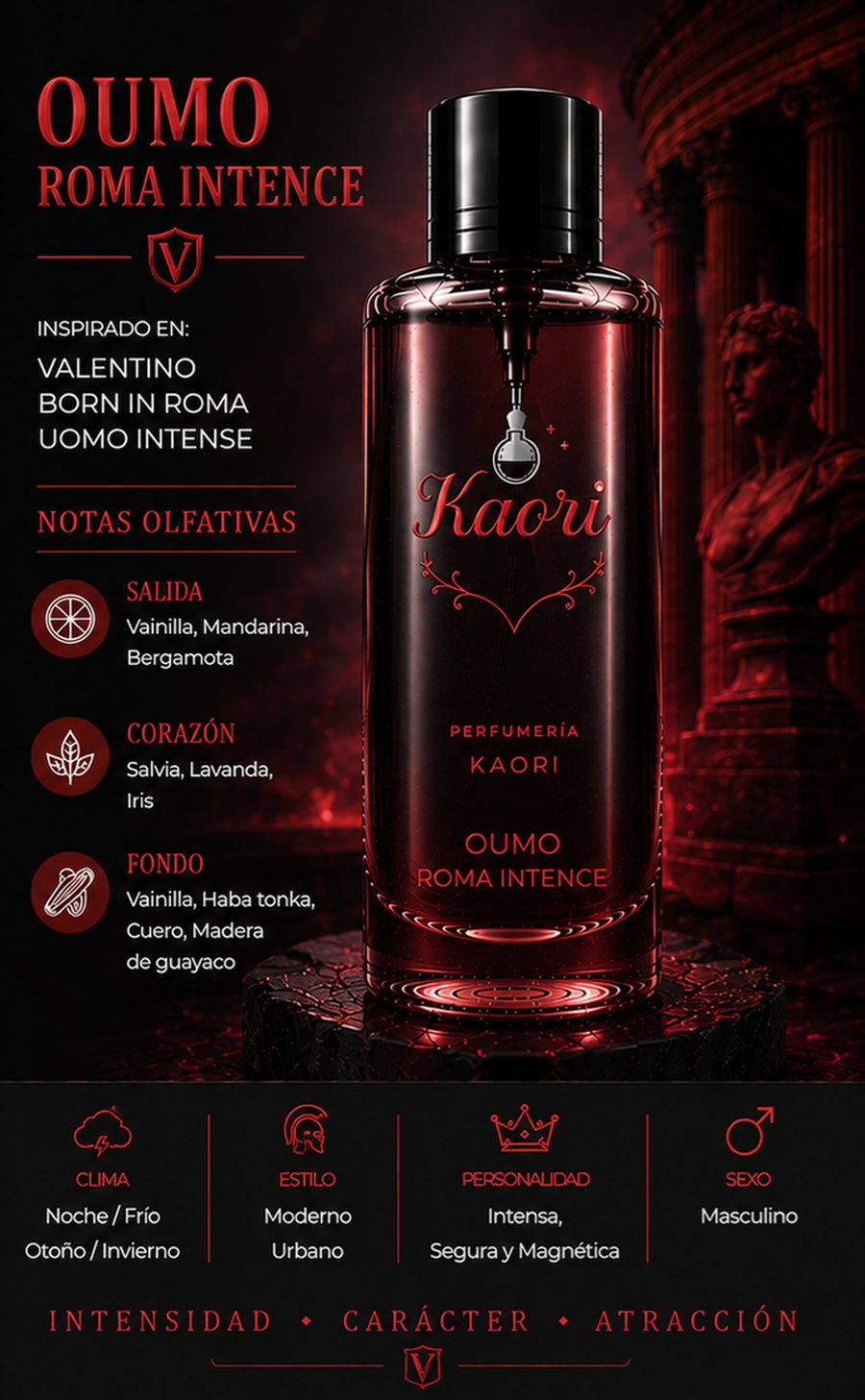 Oumo Roma Intence - Kaori Perfumería