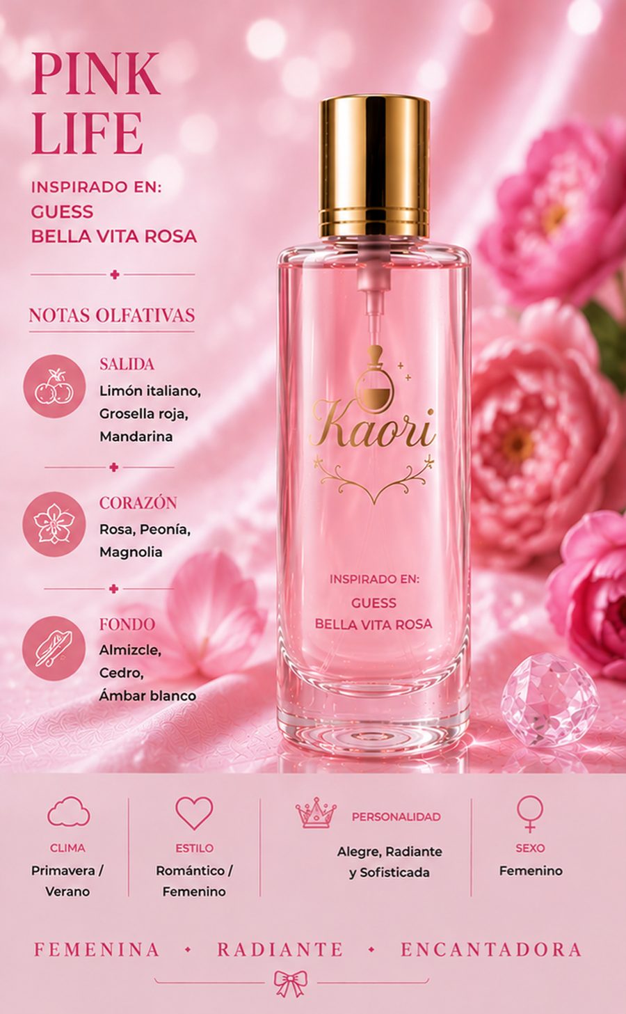 Pink Life - Kaori Perfumería