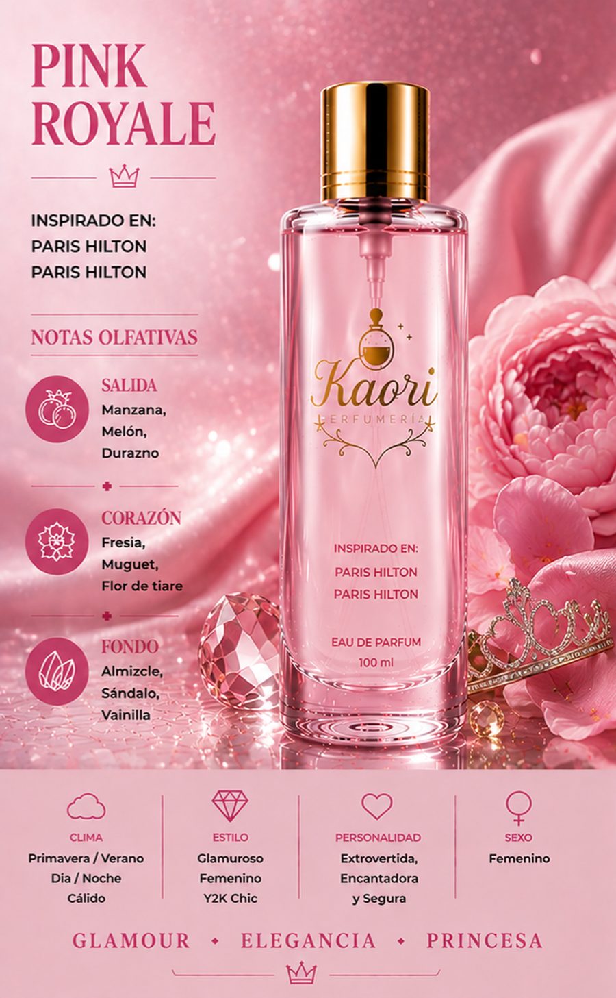 Pink Royale - Kaori Perfumería
