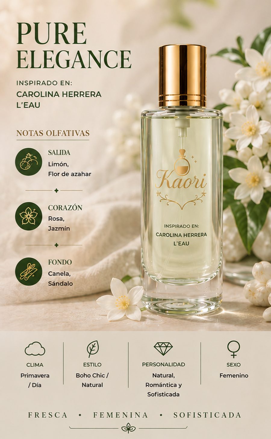 Pure Elegance - Kaori Perfumería