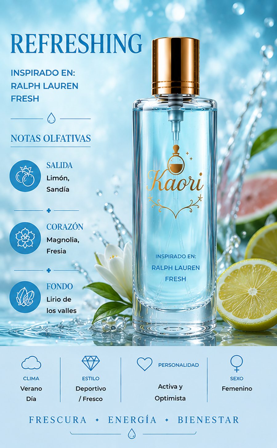 Refreshing - Kaori Perfumería