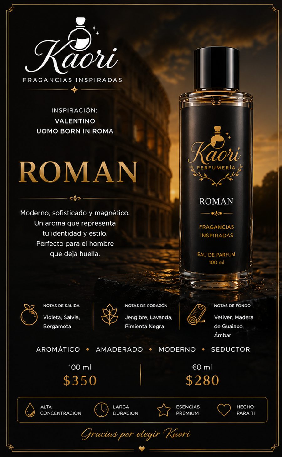 Roman - Kaori Perfumería