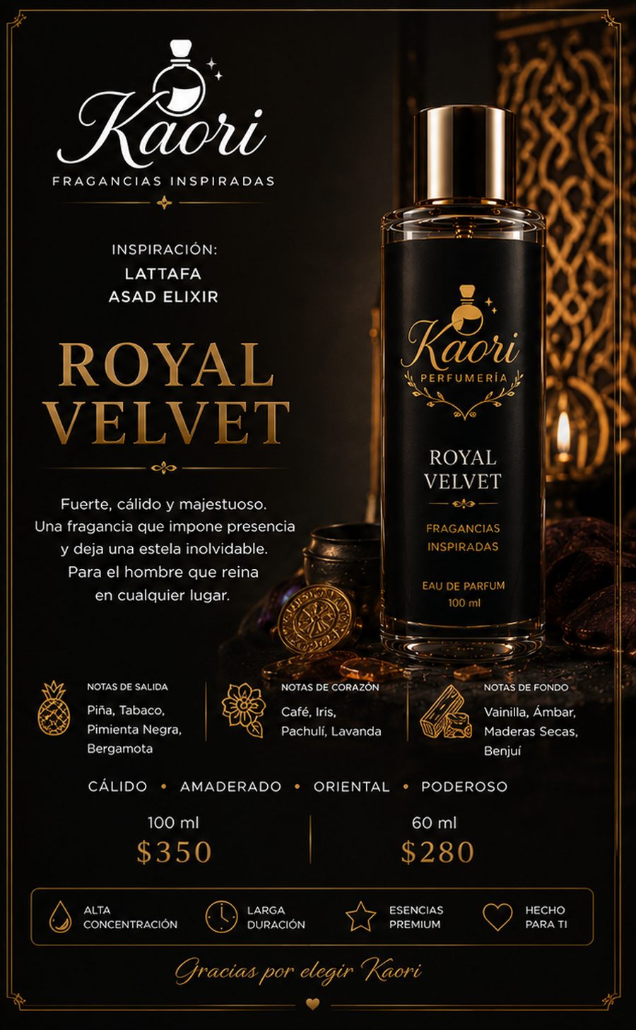 Royal Velvet - Kaori Perfumería
