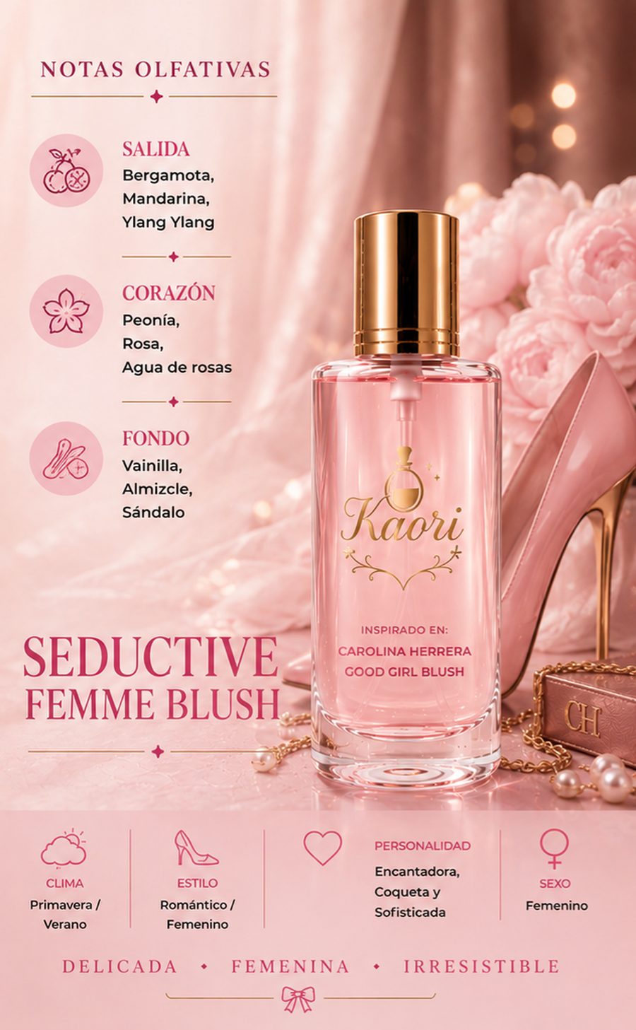 Seductive Femme Blush - Kaori Perfumería