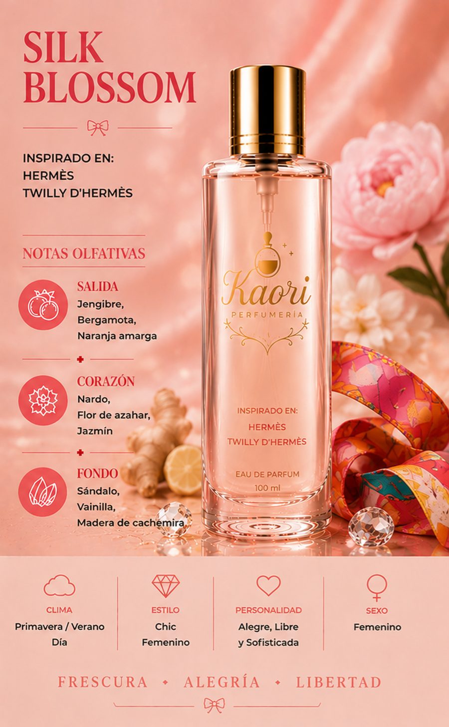 Silk Blossom - Kaori Perfumería