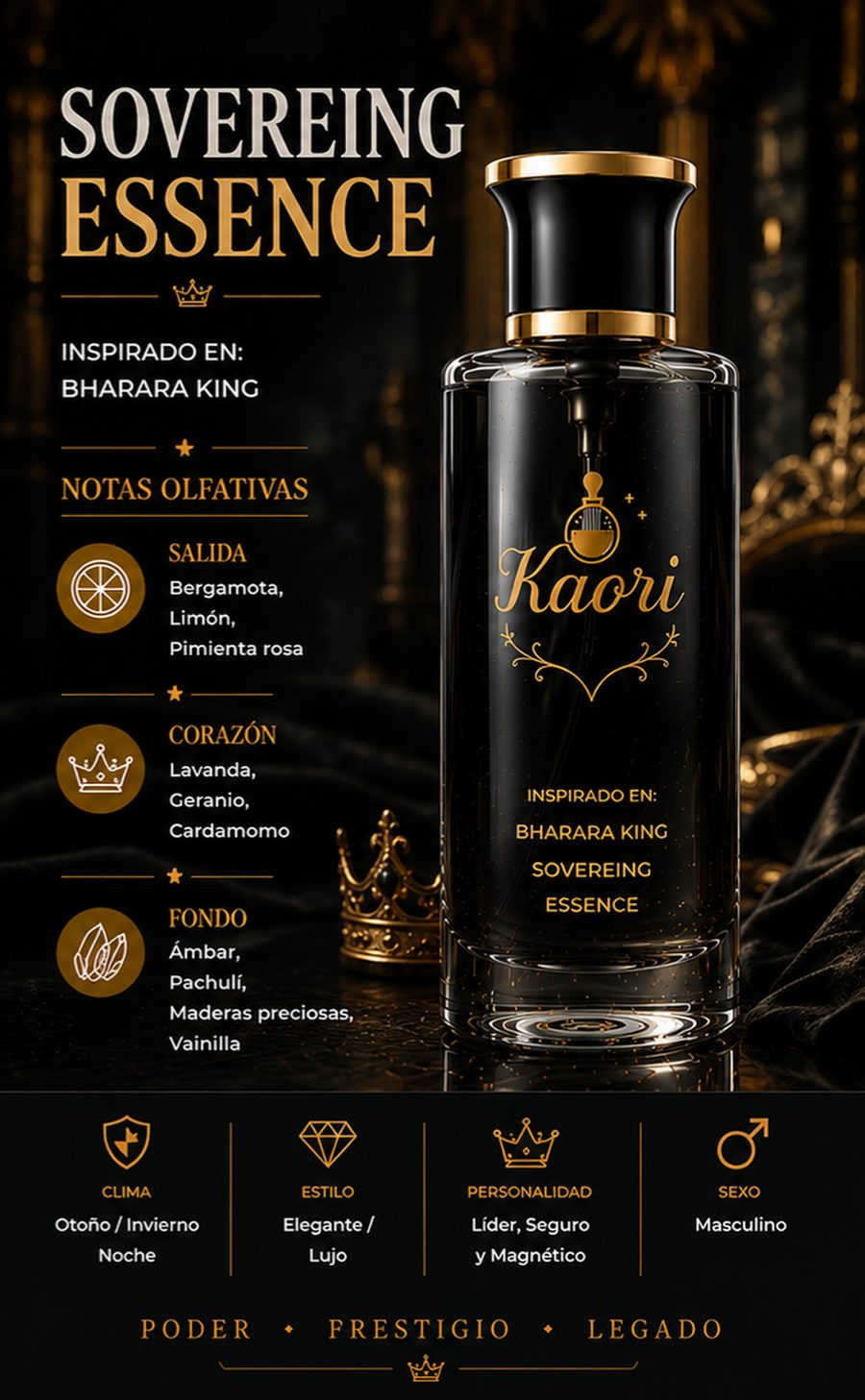 Sovereing Essence - Kaori Perfumería