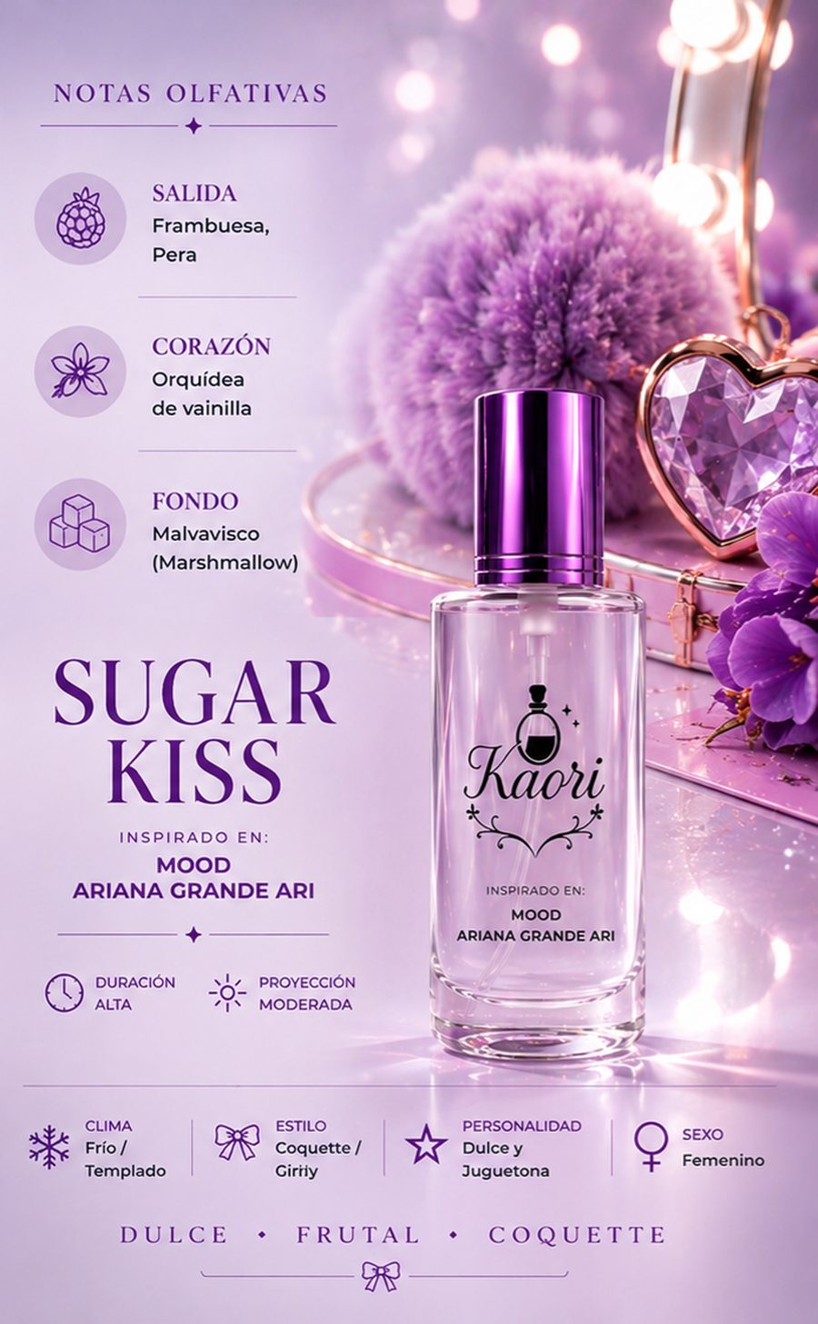 Sugar Kiss - Kaori Perfumería