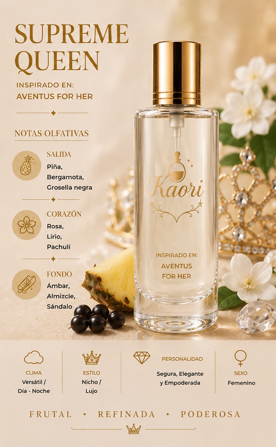 Supreme Queen - Kaori Perfumería