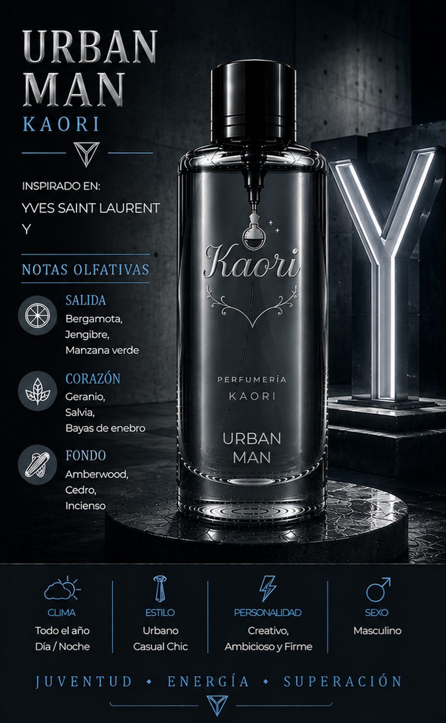 Urban Man - Kaori Perfumería