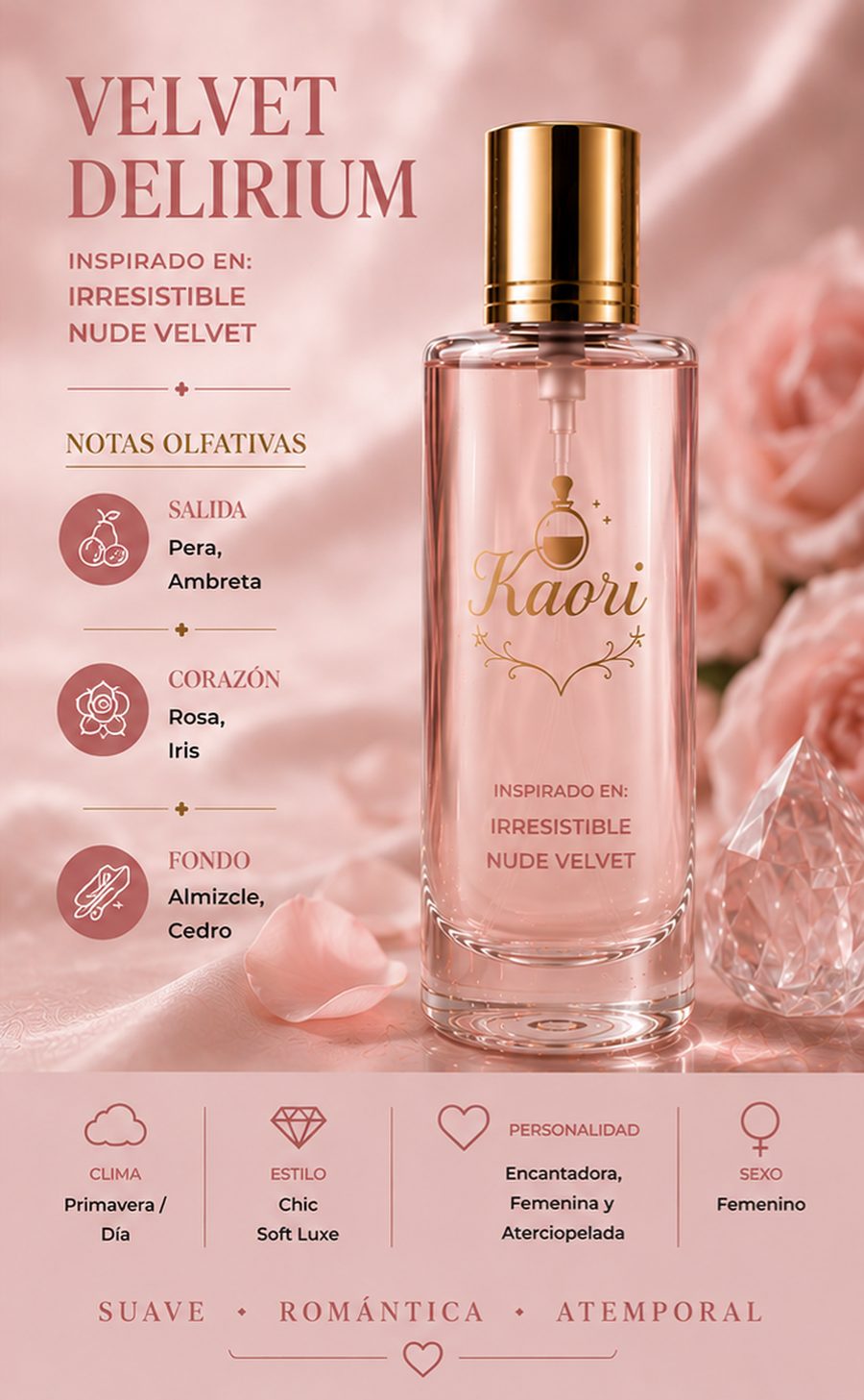 Velvet Delirium - Kaori Perfumería