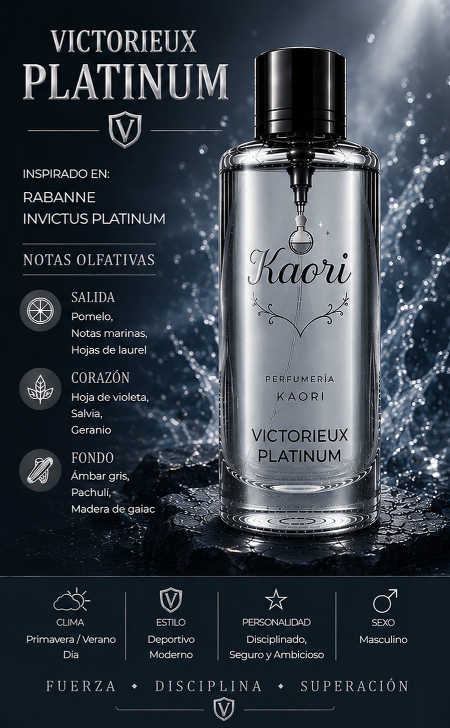 Victorieux Platinum - Kaori Perfumería
